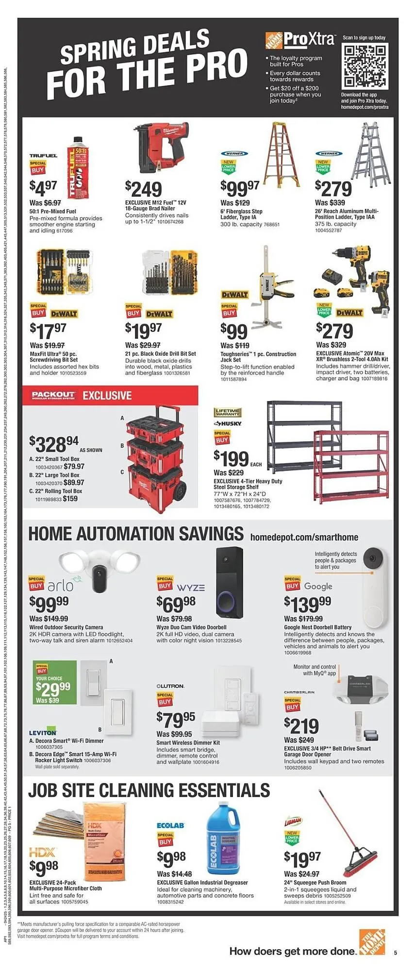 Catálogo de The Home Depot Weekly Ad 28 de abril al 3 de mayo 2025 - Página 5