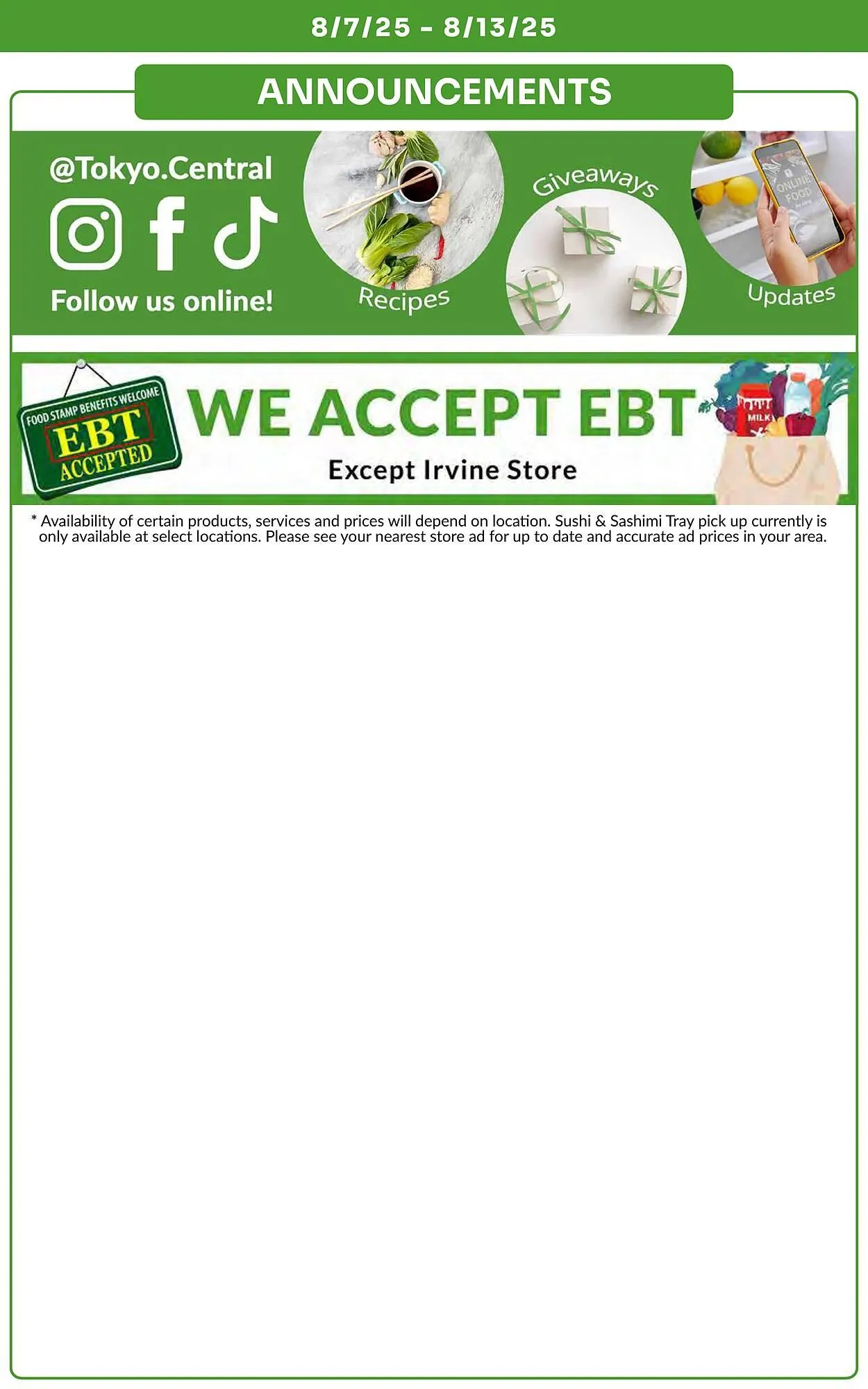 Weekly ad Tokyo Central Specialty Market Weekly Ad from August 7 to August 13 2025 - Page 11