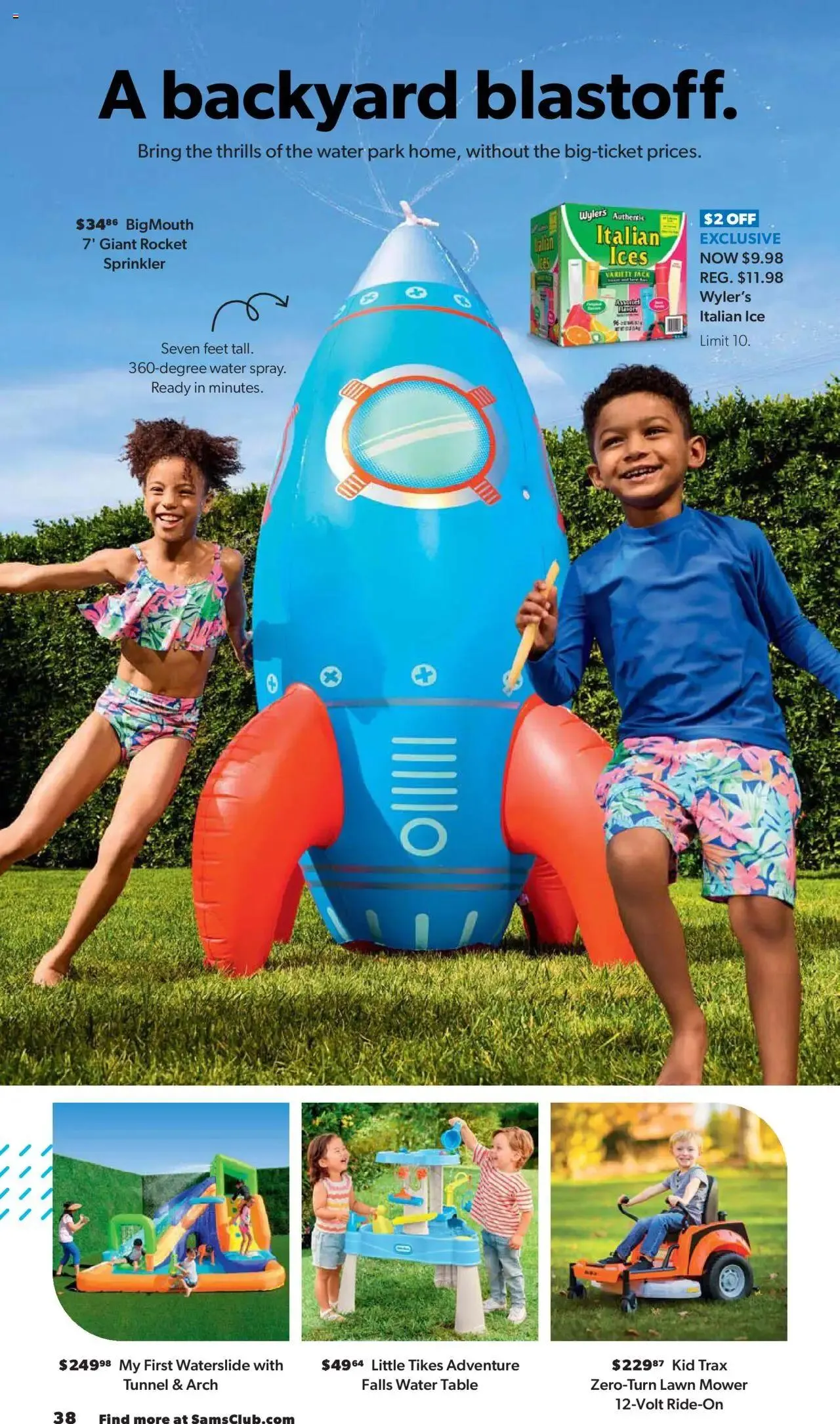 Weekly ad Sam's Club Savings Book May 2025 from April 30 to June 1 2025 - Page 38