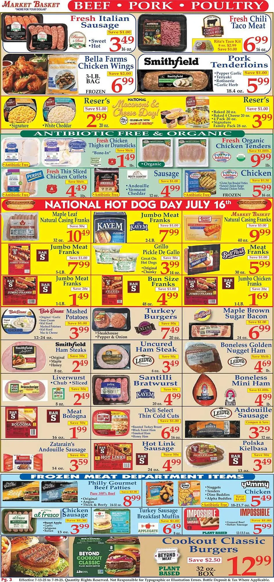 Weekly ad Market Basket Weekly Ad from July 13 to July 19 2025 - Page 3