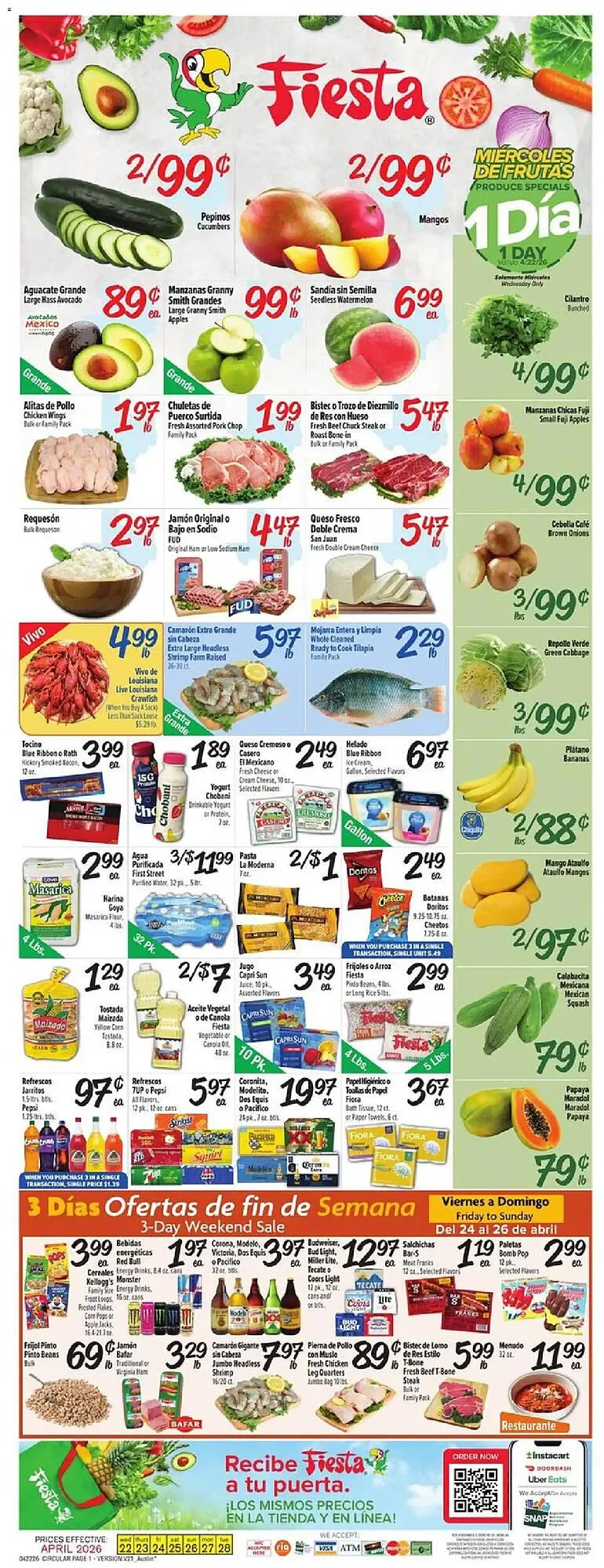 Fiesta Mart weekly ad - 1
