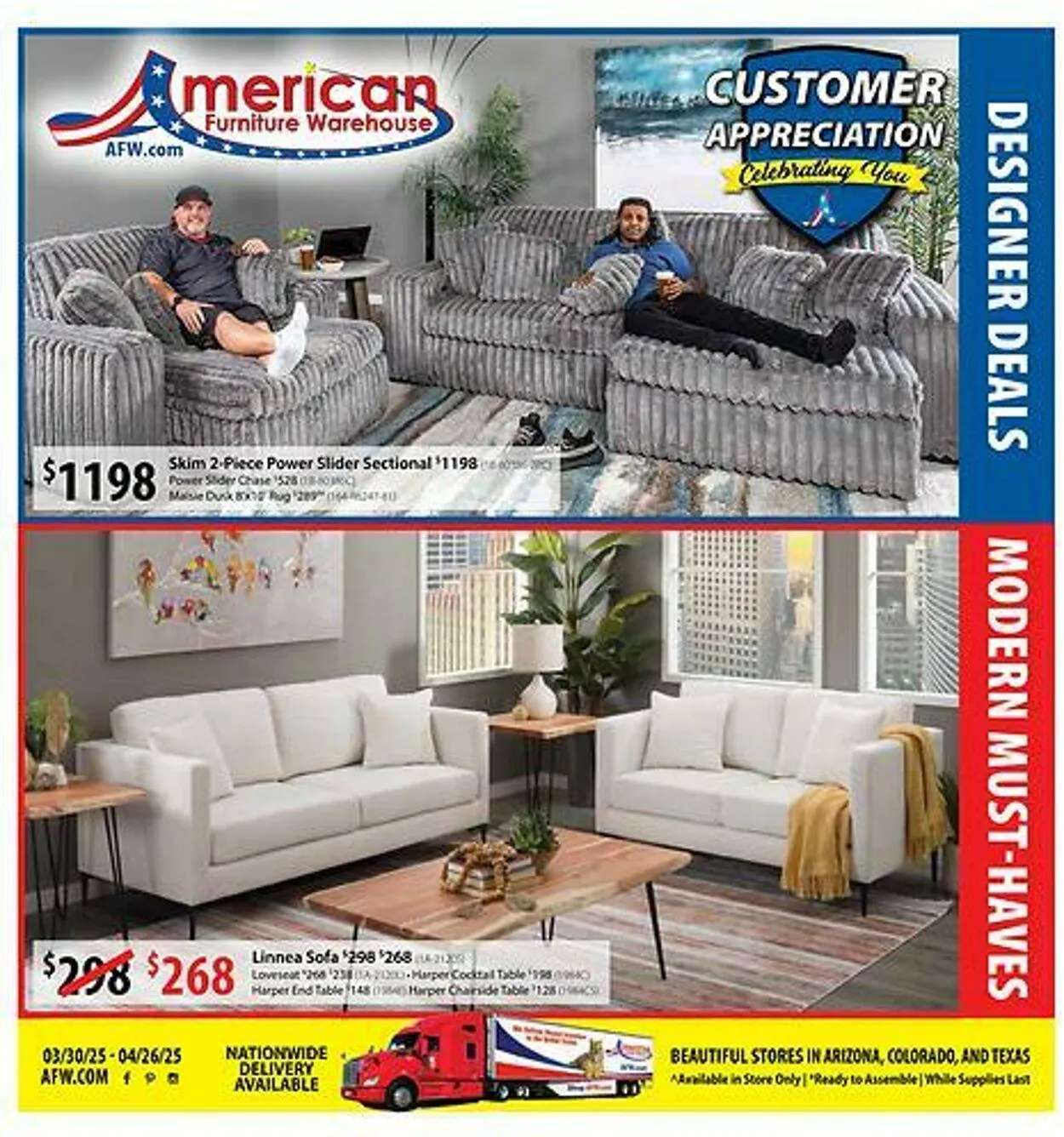 American Furniture Warehouse Current weekly ad - 1