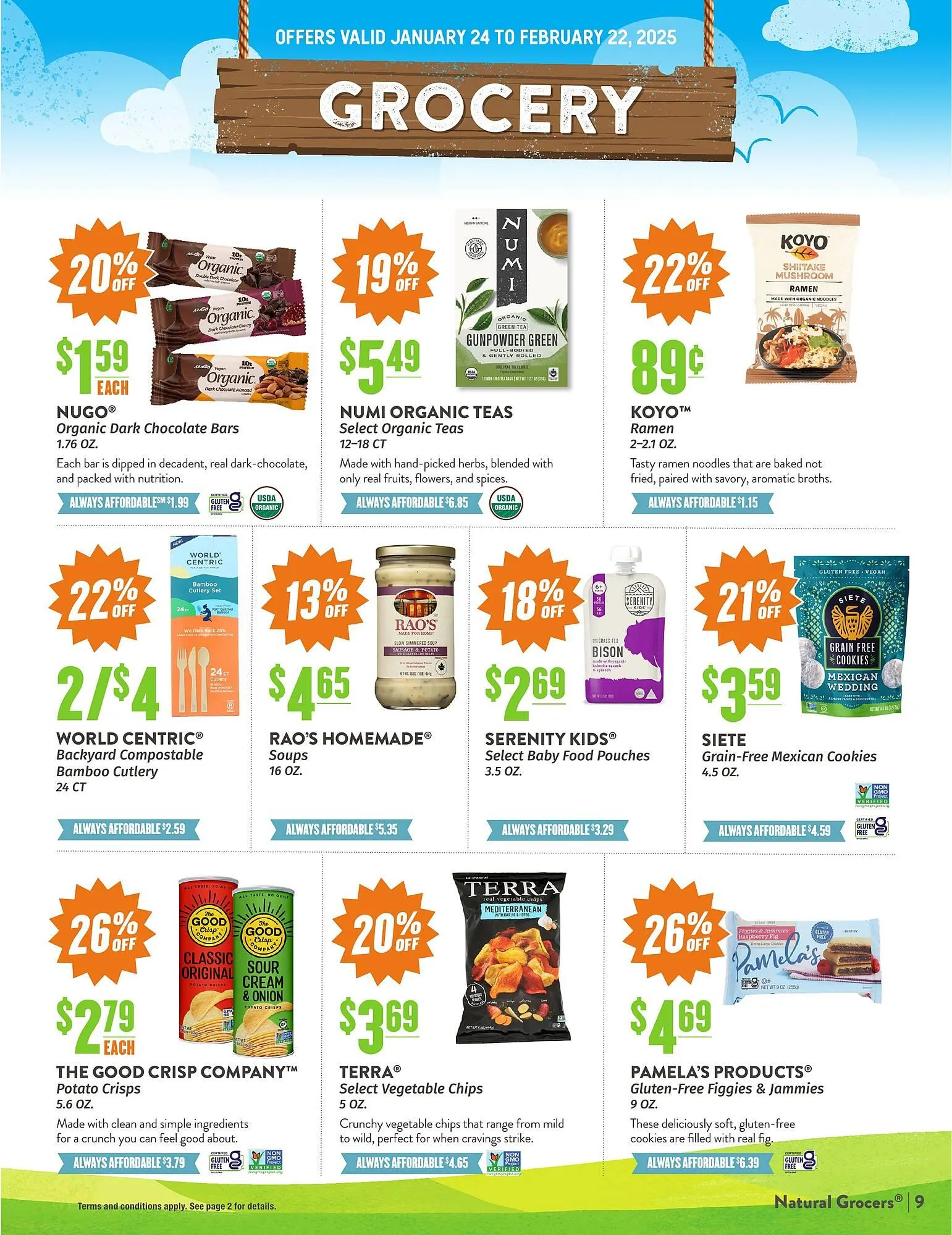 Weekly ad Natural Grocers ad from January 24 to February 22 2025 - Page 8