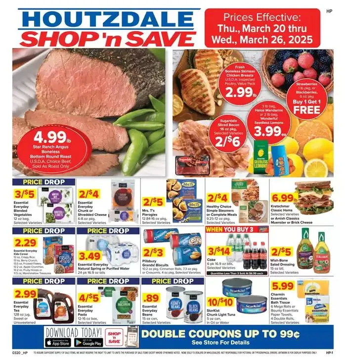 Weekly ad Save now with our deals from March 20 to March 26 2025 - Page 1