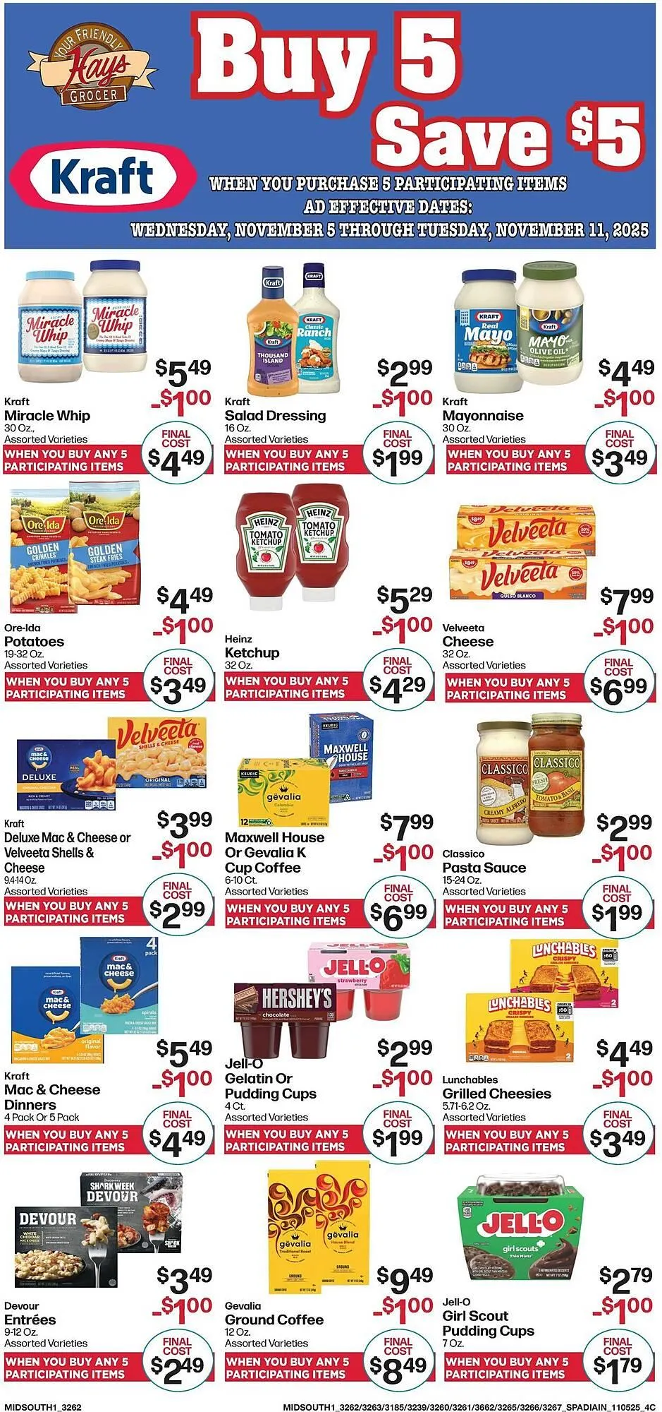 Weekly ad Hays Supermarket weekly ad from November 5 to November 11 2025 - Page 3