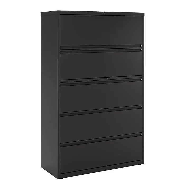 Staples HL8000 Commercial 5 File Drawers Lateral File Cabinet,