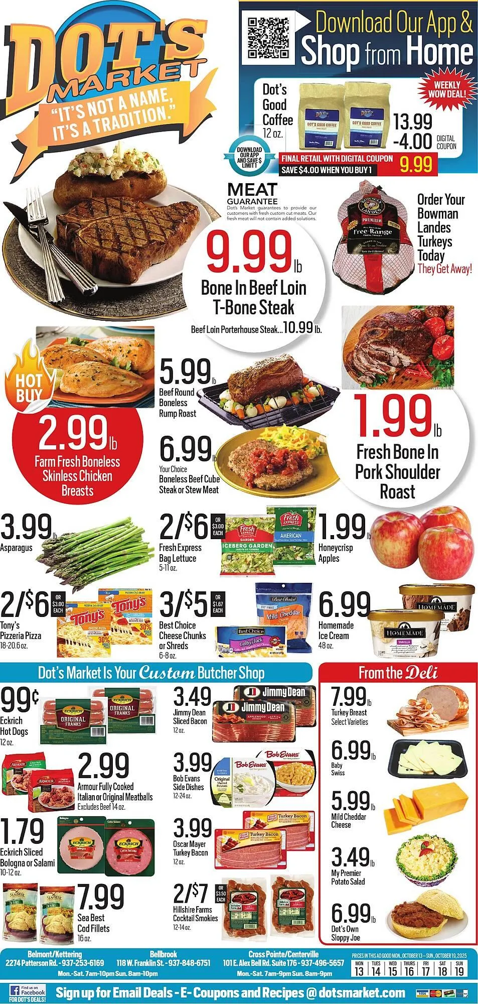 Weekly ad Dot's Market weekly ad from October 13 to October 19 2025 - Page 1