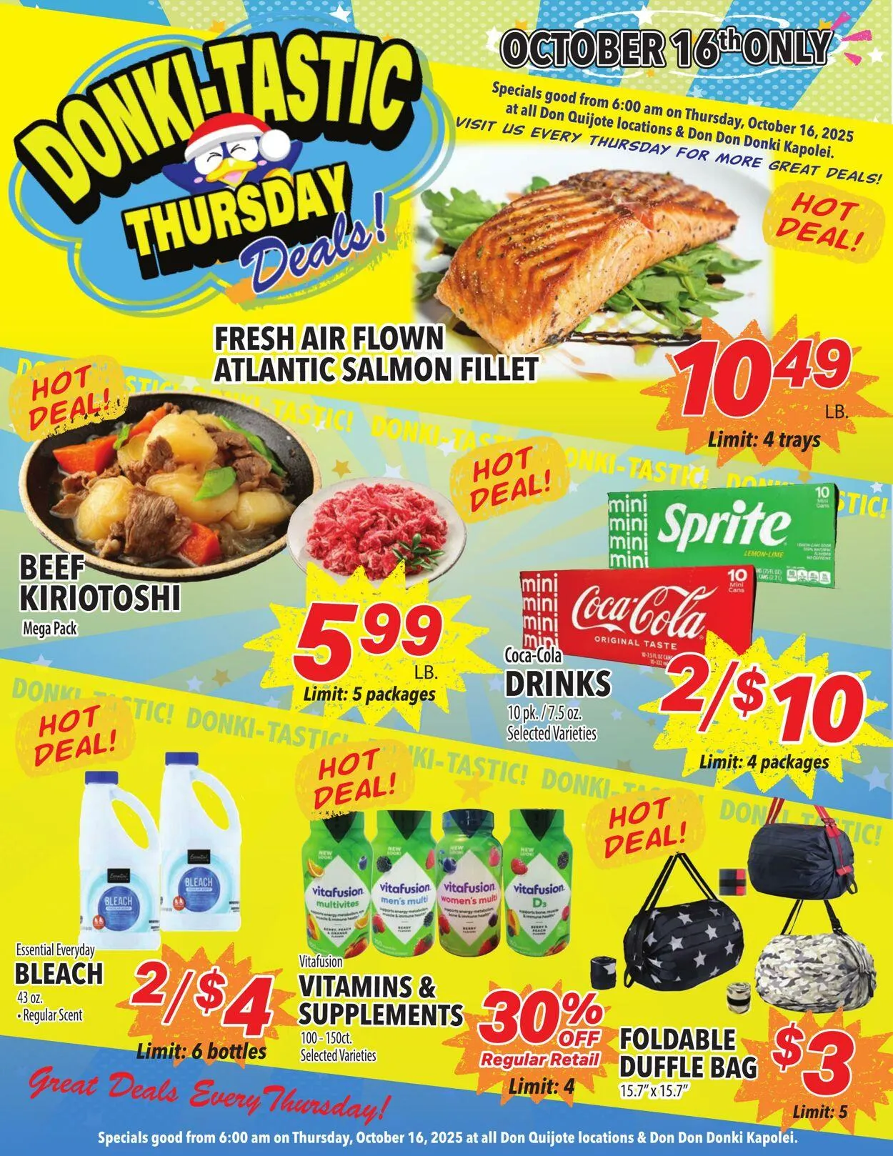 Weekly ad Don Quijote Hawaii from October 16 to October 30 2025 - Page 1