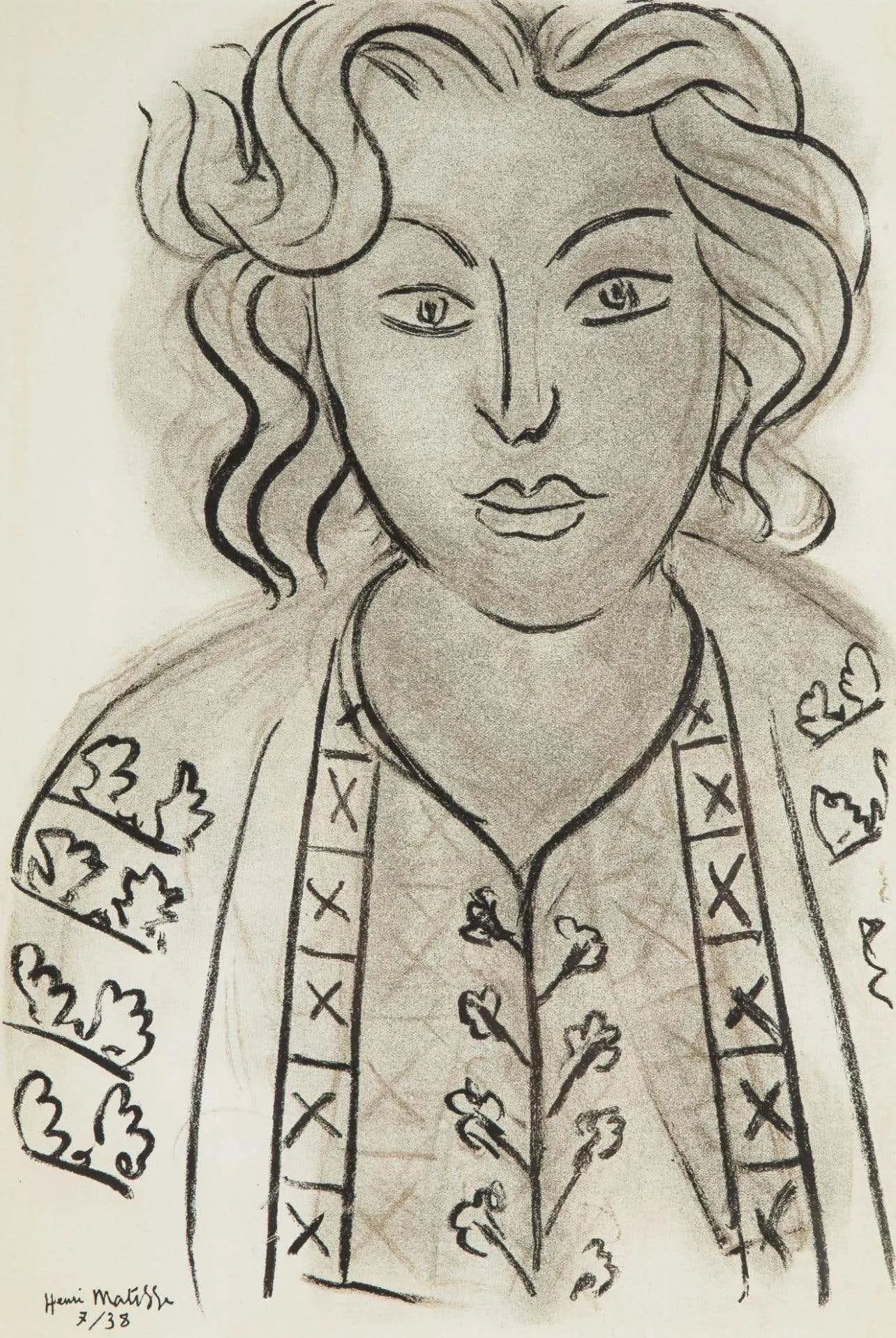 Henri Matisse Tête, Verve: Revue Artistique et Littéraire 1939