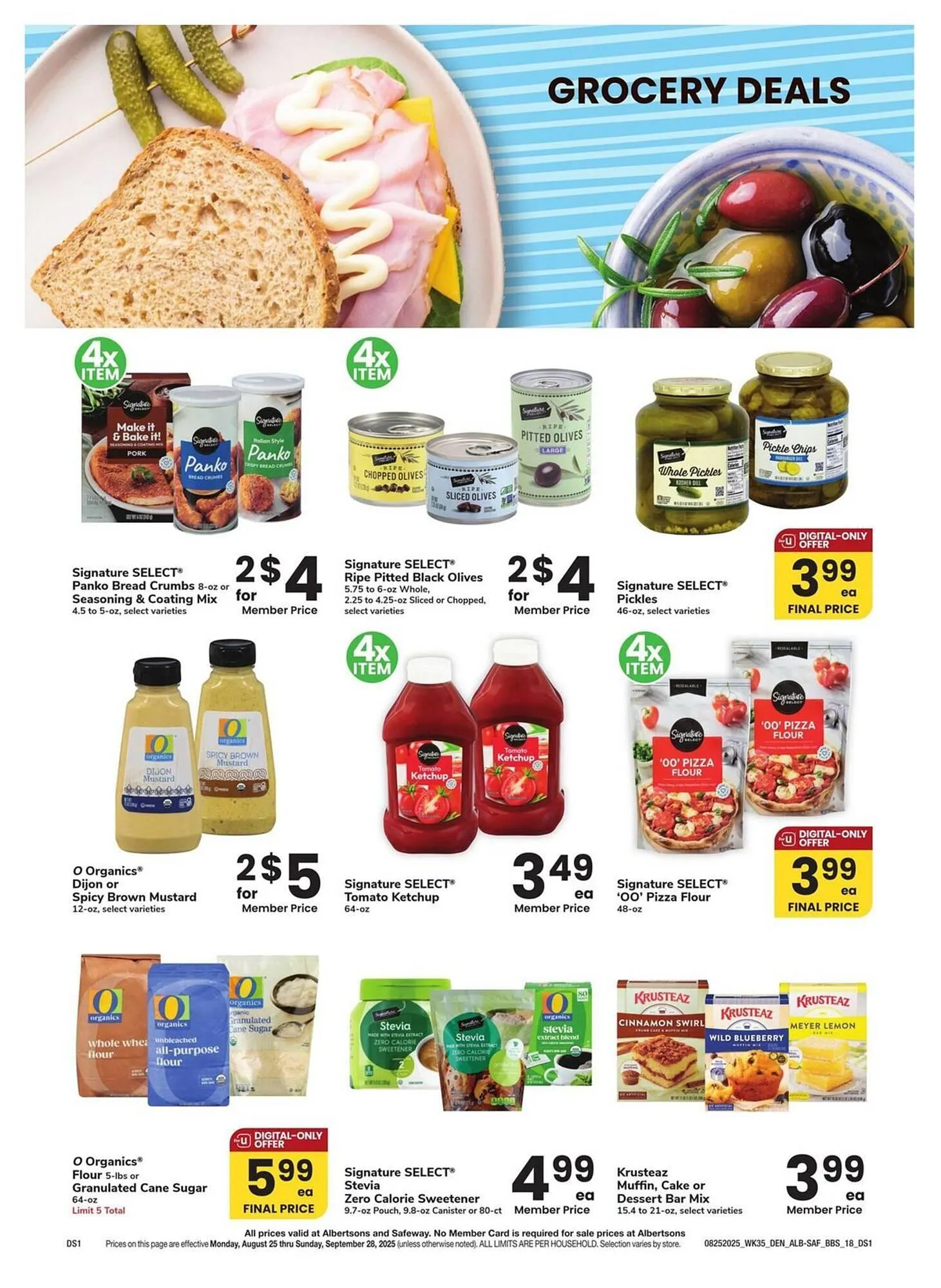 Weekly ad Albertsons Weekly Ad from August 25 to September 28 2025 - Page 18