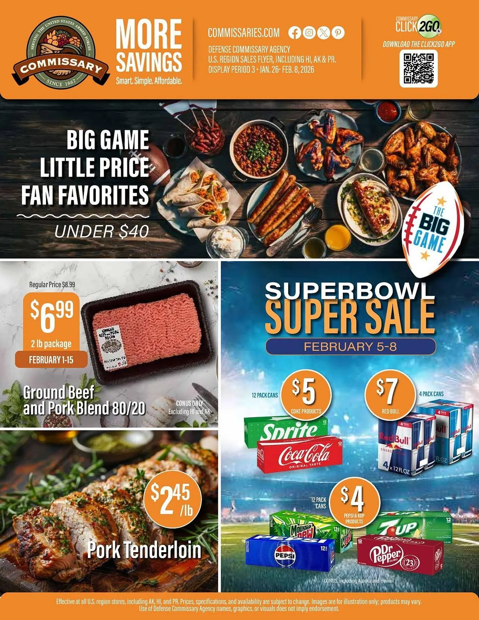 Commissary weekly ad - 1