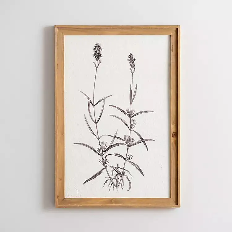 Natural Botanical Framed Art Print