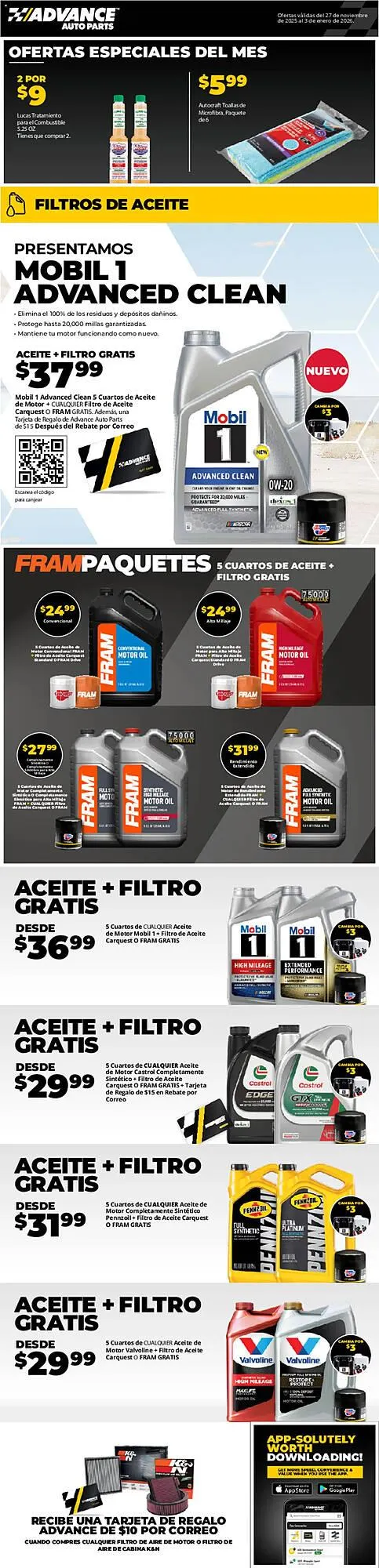 Advance Auto Parts flyer - 1