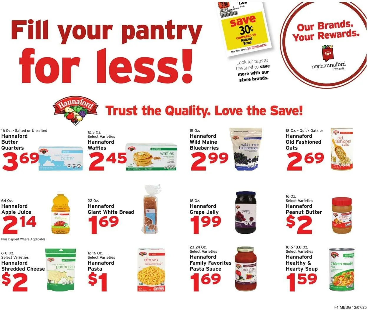 Weekly ad Hannaford Current weekly ad from December 7 to December 13 2025 - Page 17