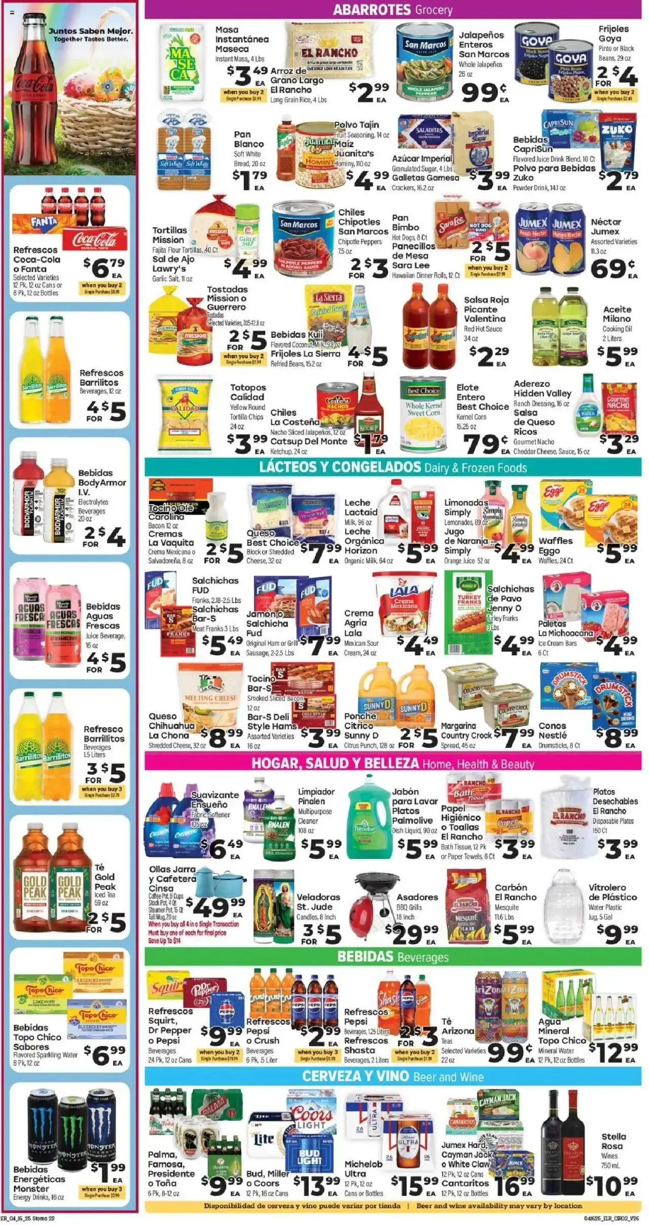 Weekly ad El Rancho Weekly Ad 2 from April 16 to April 22 2025 - Page 2