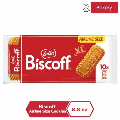 Lotus Foods Biscoff® Airline Size Cookie