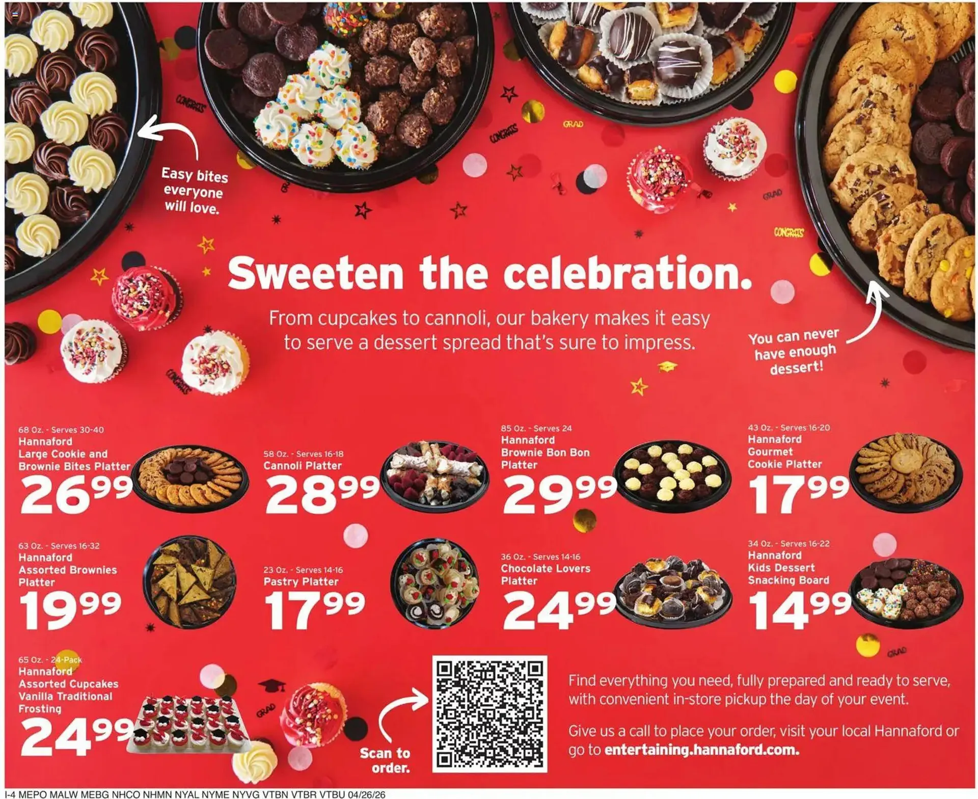 Weekly promotion Hannaford flyer spanning from April 26 to May 3 2026 - Page 12 for Catalogue 365