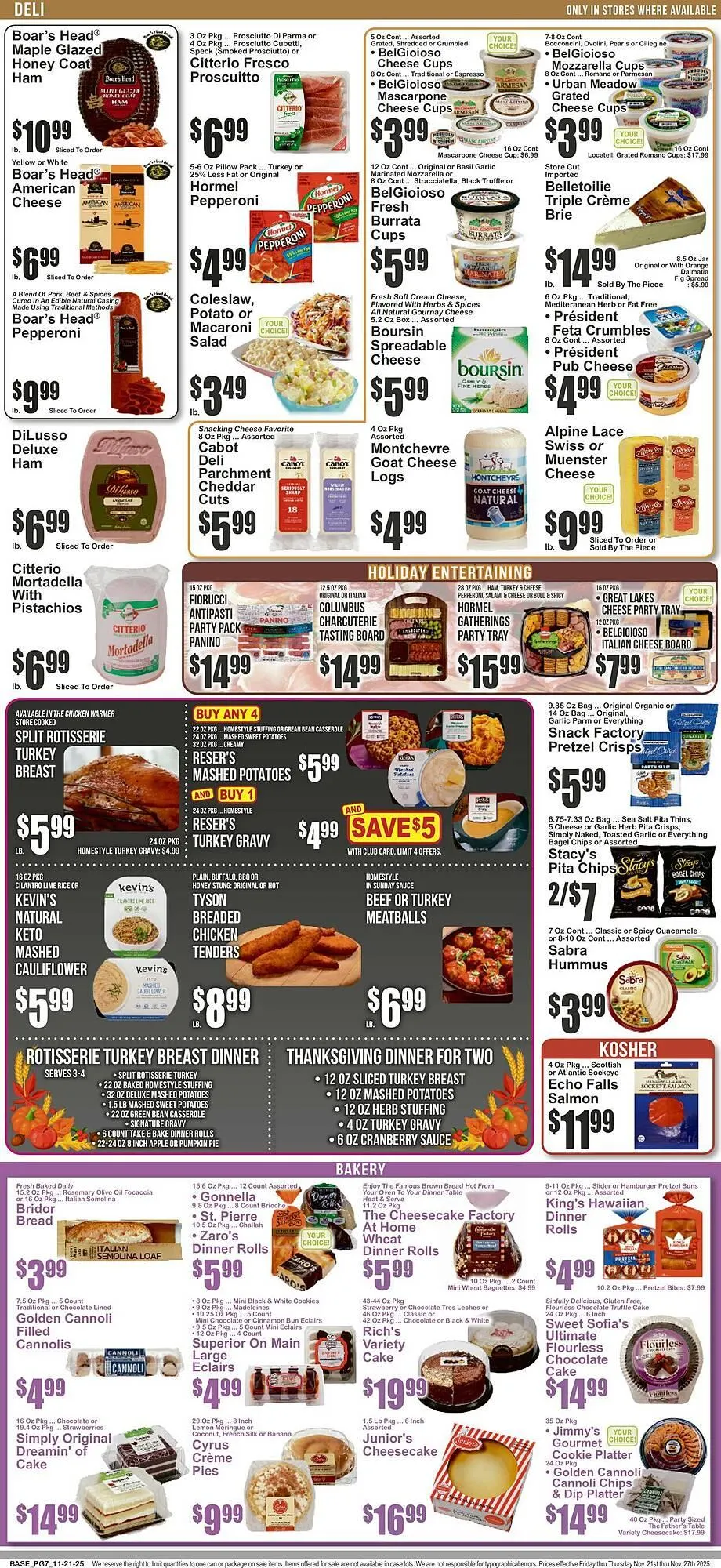 Weekly promotion Key Food circular spanning from November 21 to November 27 2025 - Page 8 for Catalogue 365