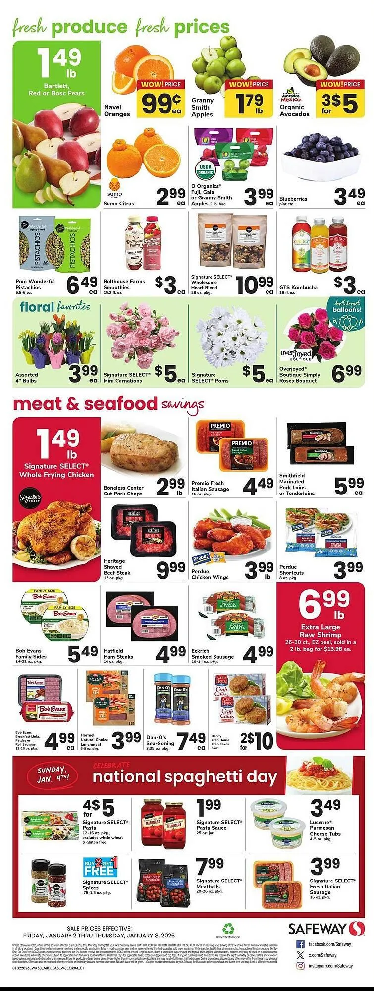 Weekly ad Safeway weekly ad from January 2 to January 8 2026 - Page 3
