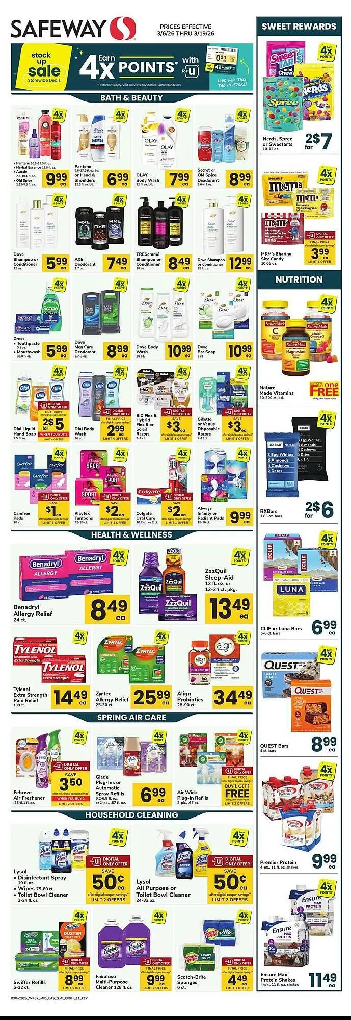 Weekly ad Safeway weekly ad from March 6 to March 19 2026 - Page 1