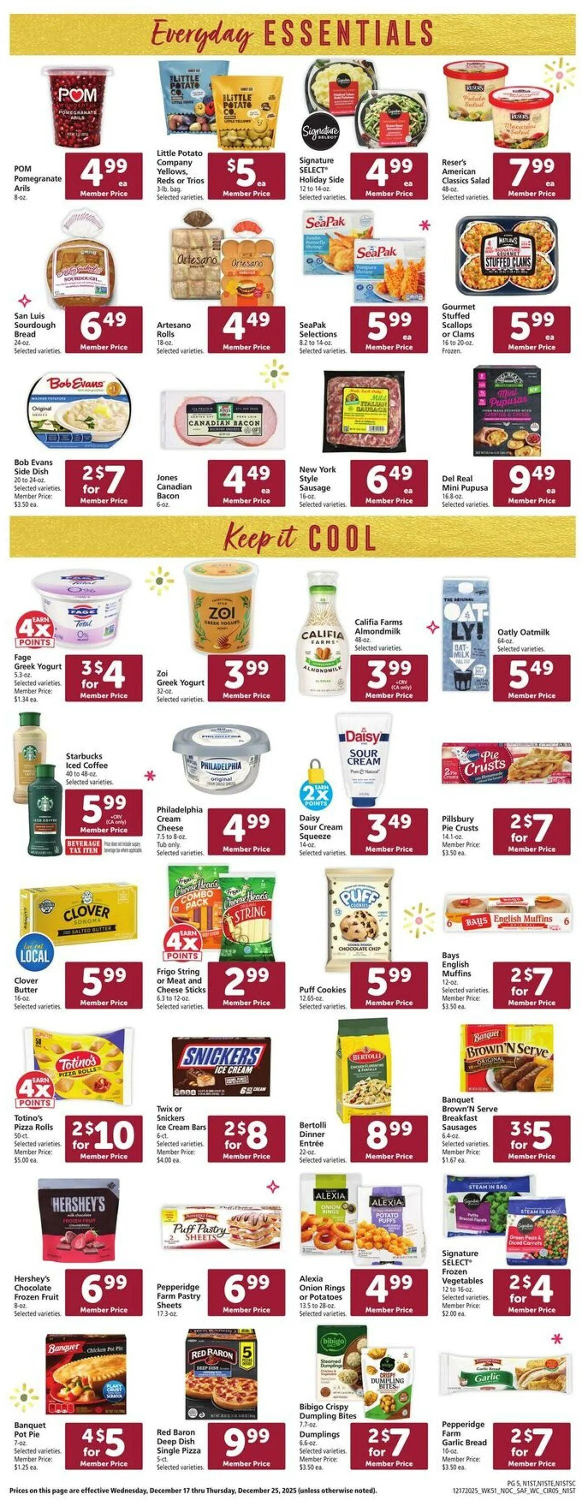 Weekly ad Safeway Current weekly ad from December 17 to December 25 2025 - Page 7