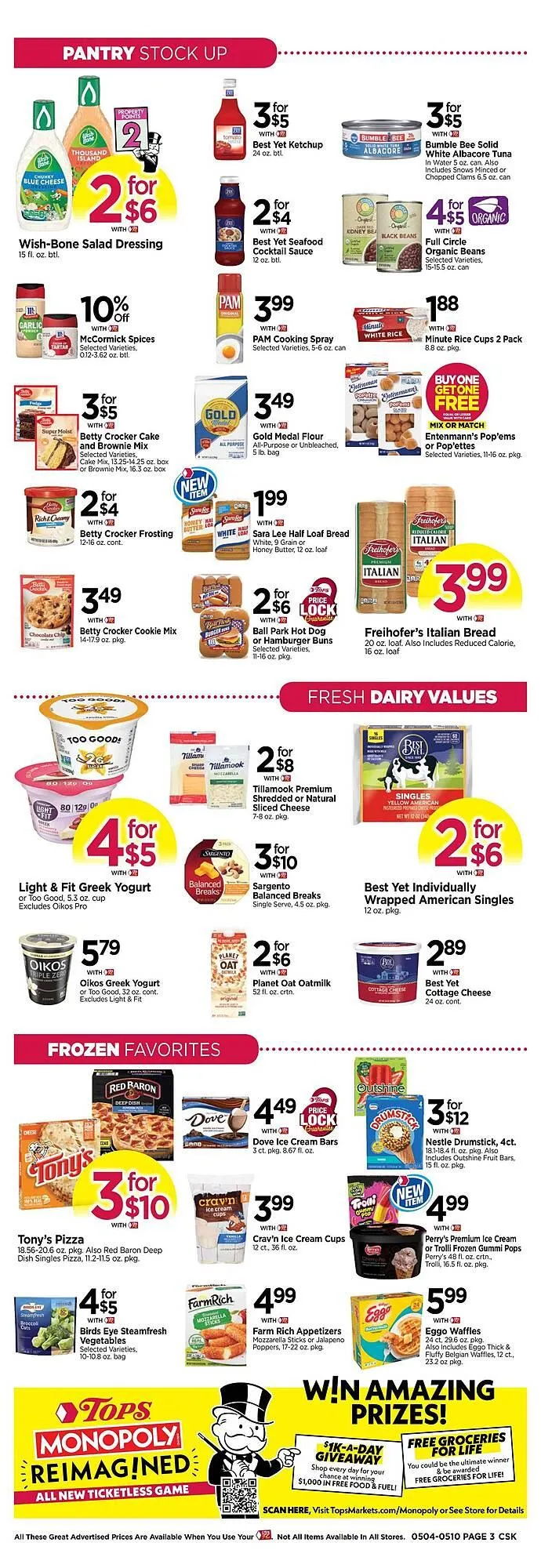 Weekly ad Tops Weekly Ad from May 7 to May 13 2025 - Page 3