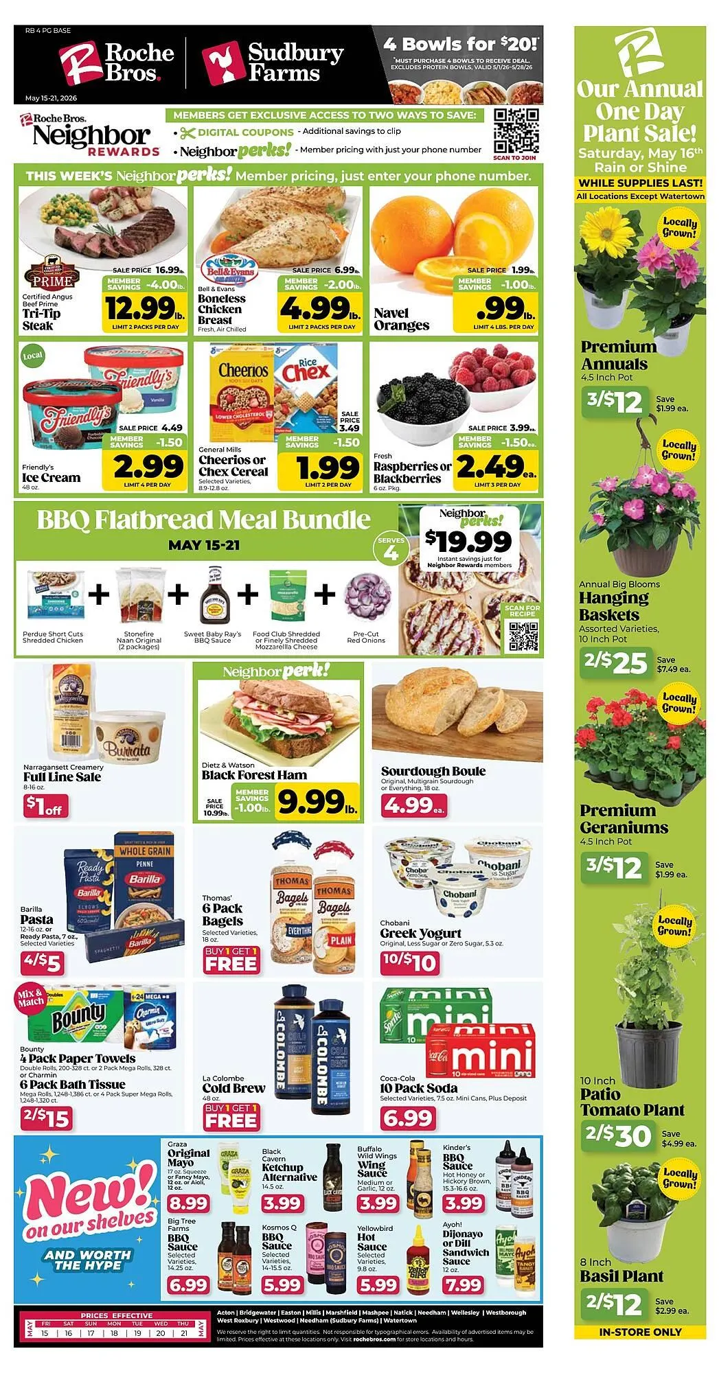 Roche Bros weekly ad - 1