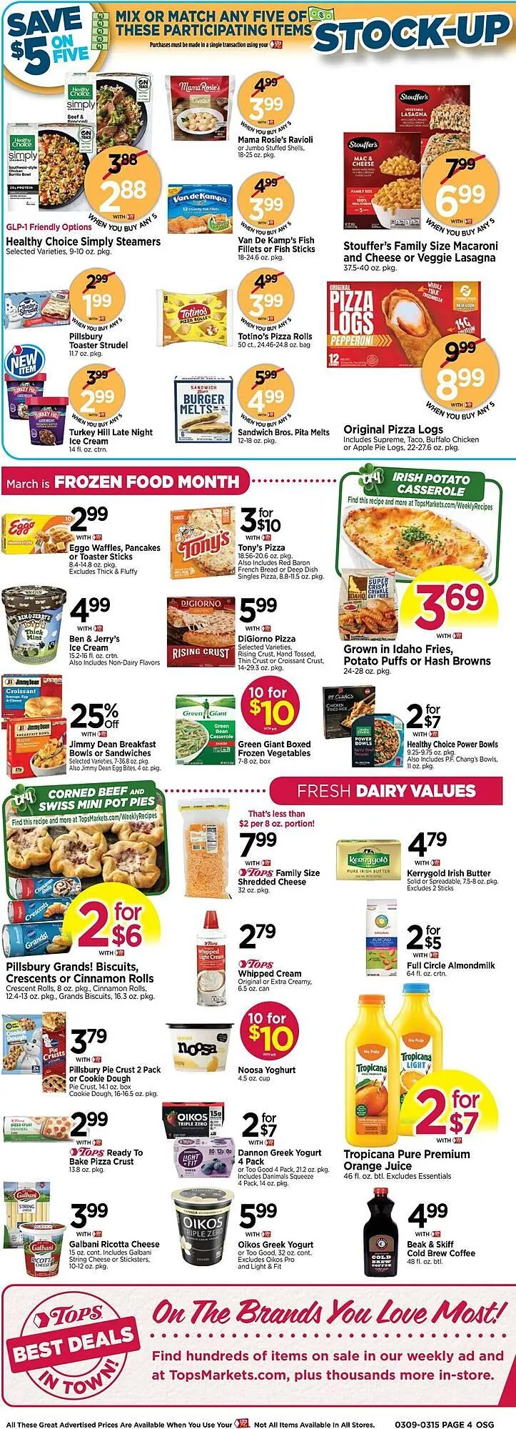 Weekly ad Tops Weekly Ad from March 9 to March 15 2025 - Page 4