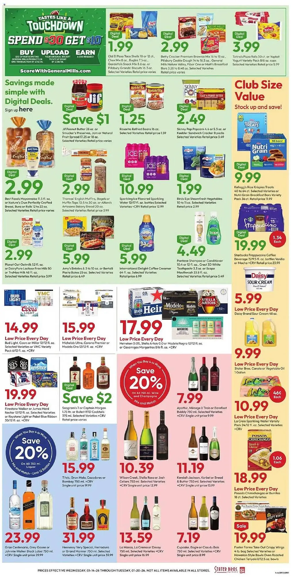 Weekly ad Stater Bros weekly ad from January 14 to January 21 2026 - Page 4