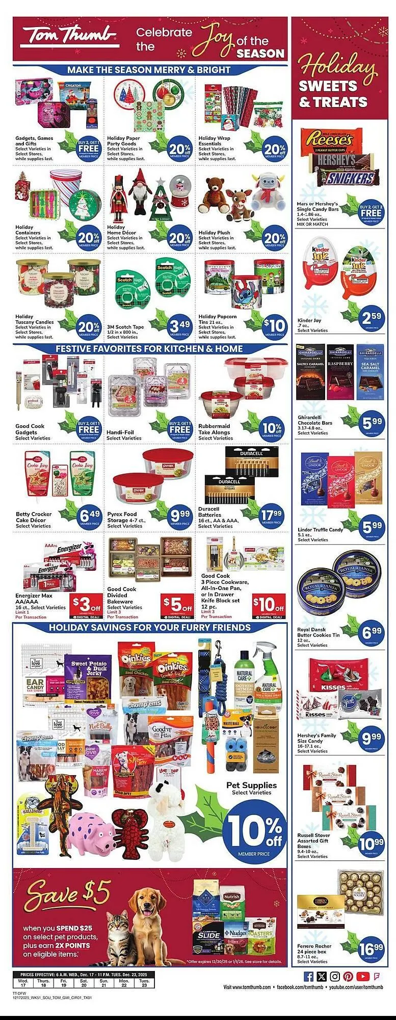 Weekly ad Tom Thumb weekly ad from December 17 to December 24 2025 - Page 4