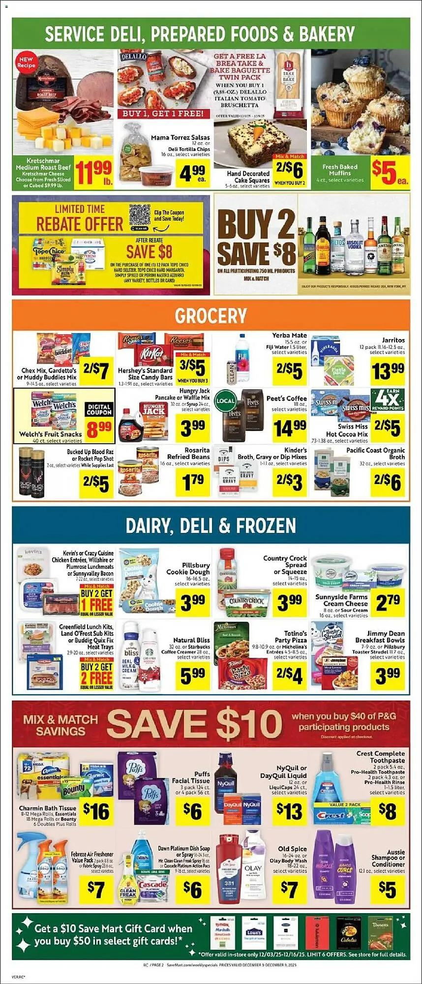 Weekly ad Save Mart weekly ad from December 3 to December 9 2025 - Page 2