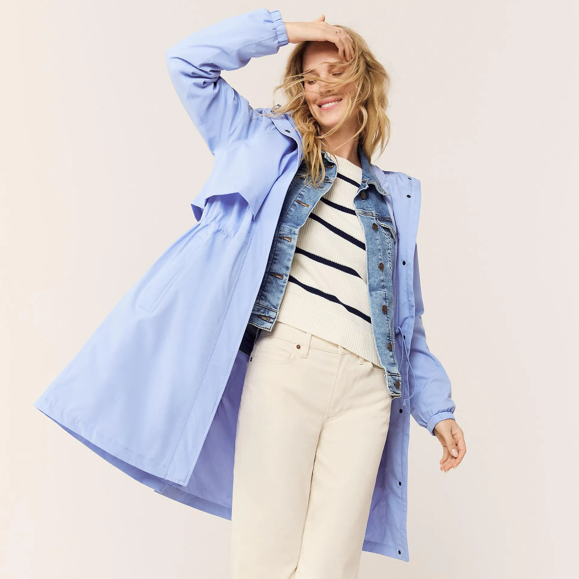 Women's Squall Packable Long Raincoat