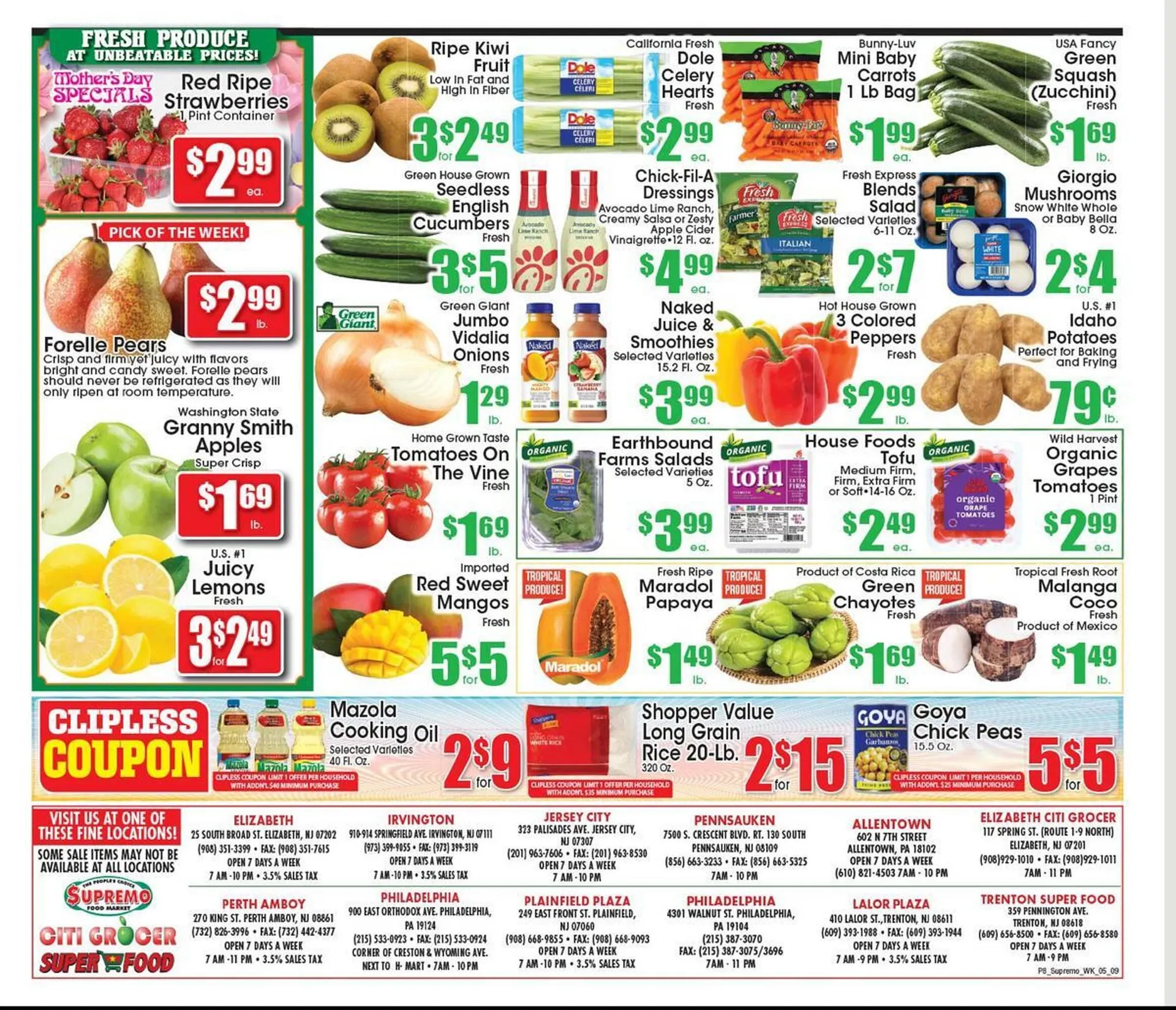 Weekly ad Supremo Foods Inc weekly ad from May 9 to May 15 2026 - Page 8