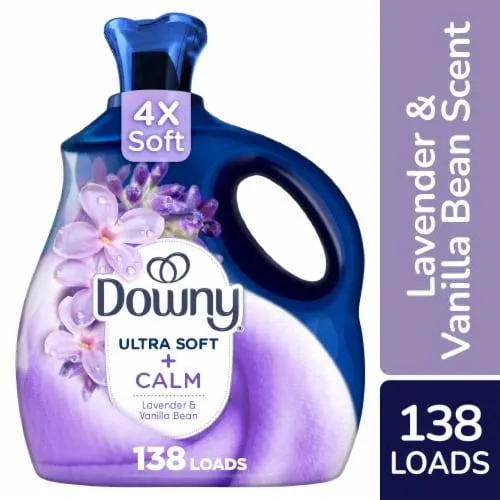Downy Infusions Lavender & Vanilla Bean Calm Liquid Fabric Softener Fabric Conditioner