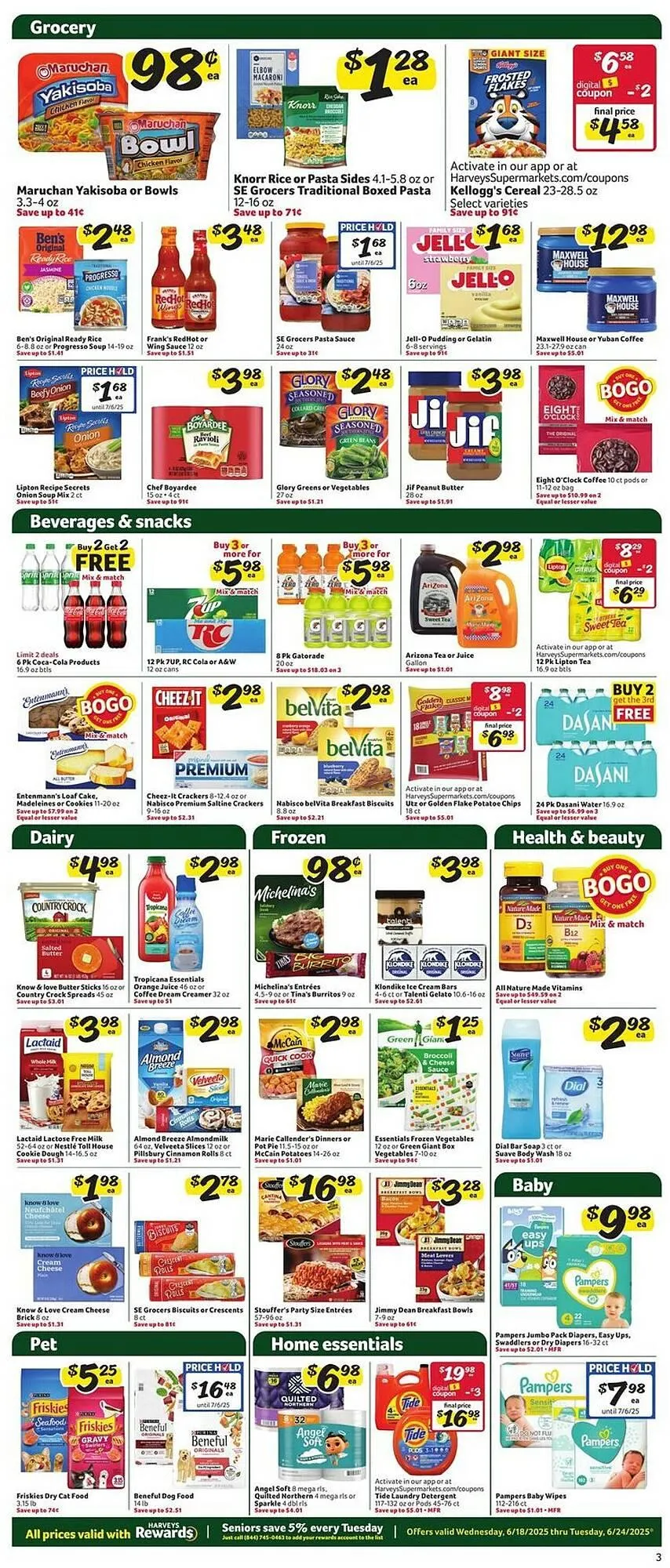 Weekly ad Harveys Supermarkets Weekly Ad from June 18 to June 24 2025 - Page 5