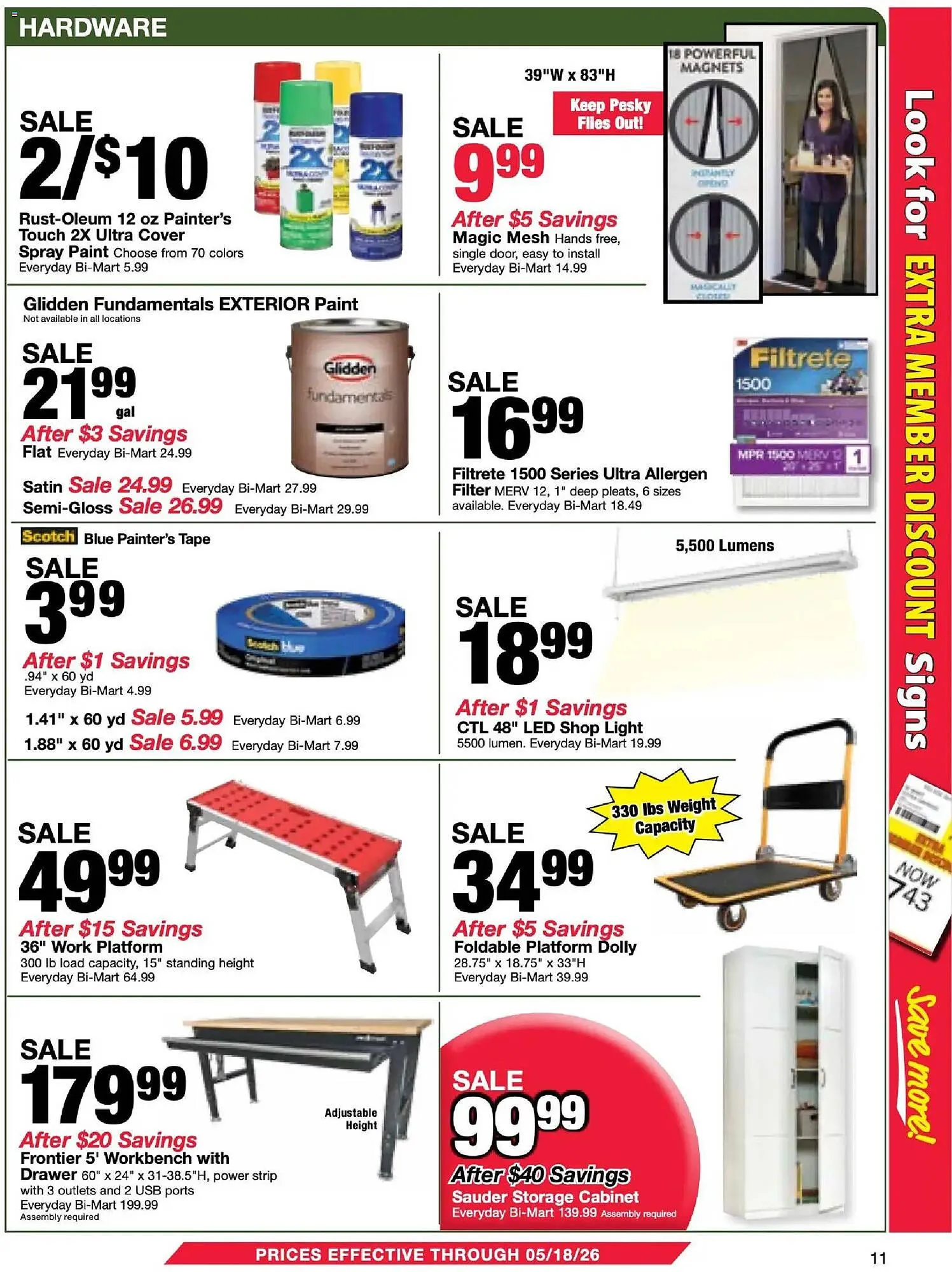 Weekly ad Bi-Mart weekly ad from April 28 to May 19 2026 - Page 11