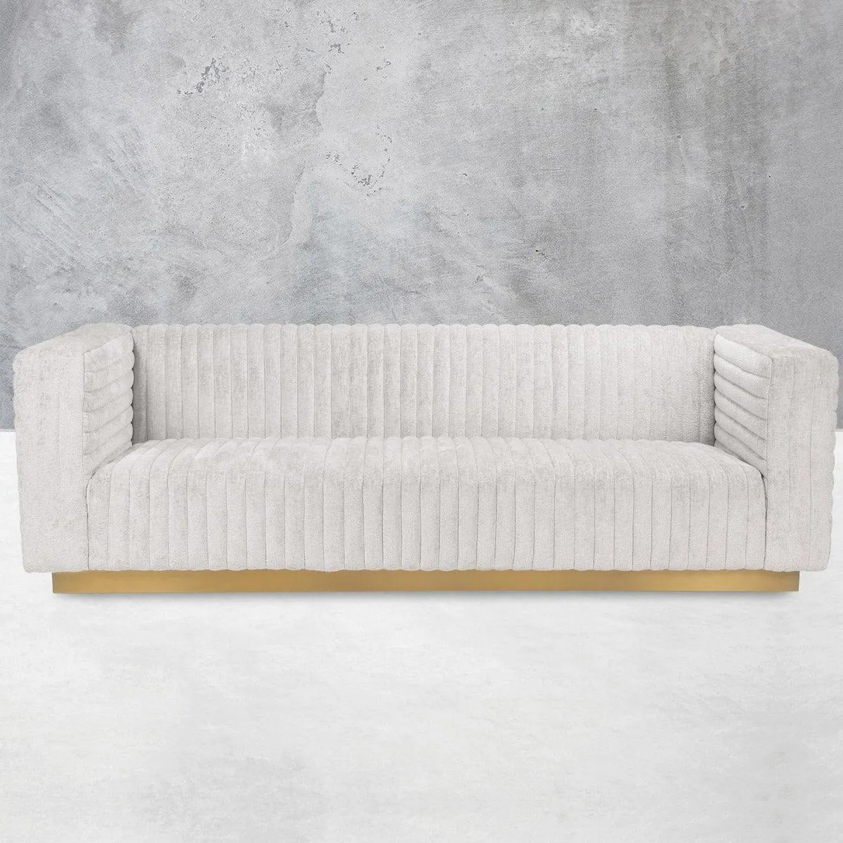 Royal Palms Sofa in Hammered Velour