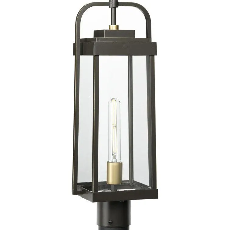 Kelley Transparent Metal Outdoor Lantern Head