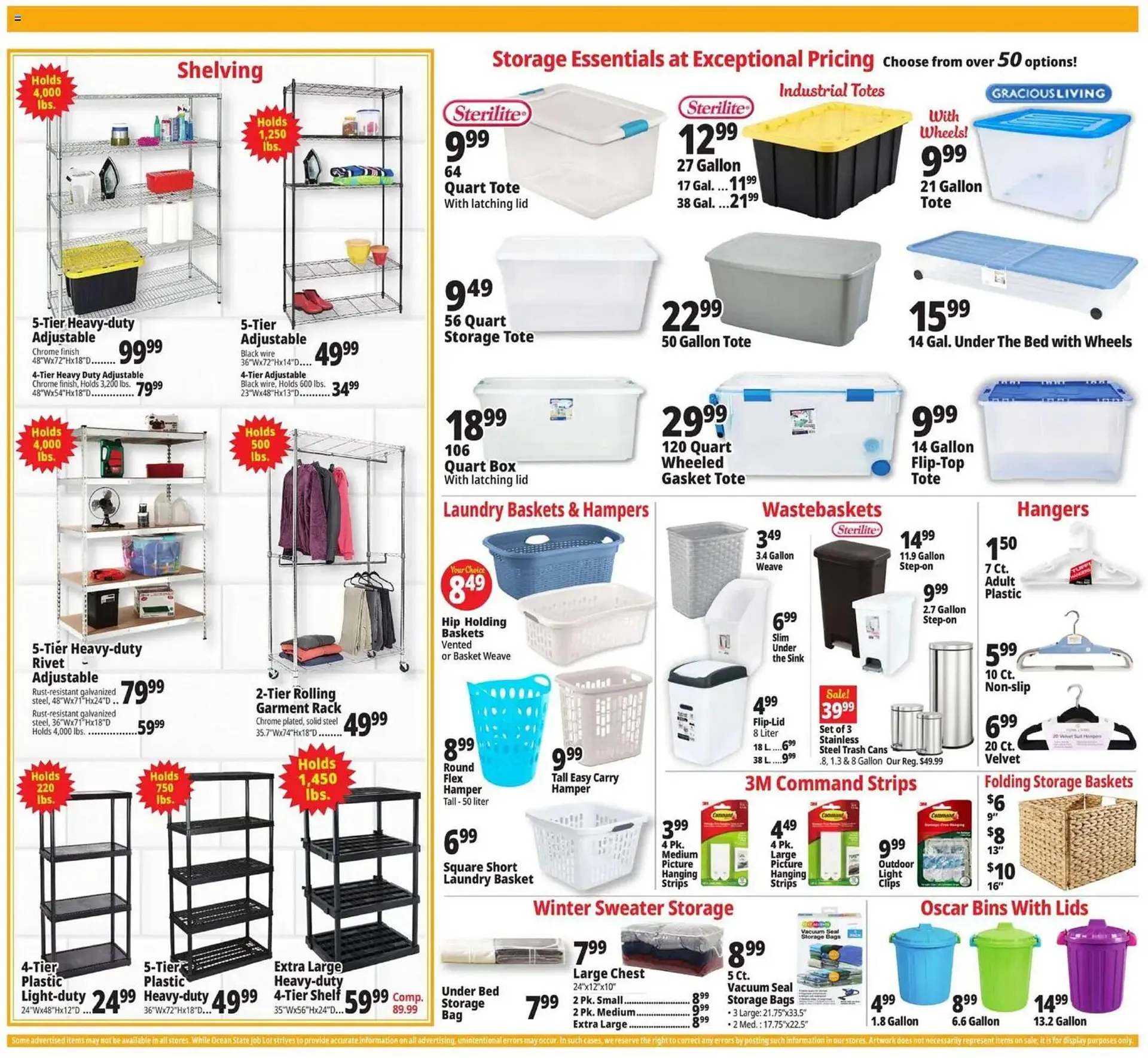 Weekly ad Ocean State Job Lot flyer from March 26 to April 1 2026 - Page 23