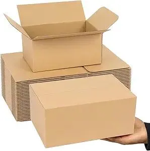 Shipping Boxes Medium 9x6x4 Inches, 30 Pack Mailer Packaging Boxes Bulk, Brown Corrugated Cardboard Boxes for Small Business Mailing Packing