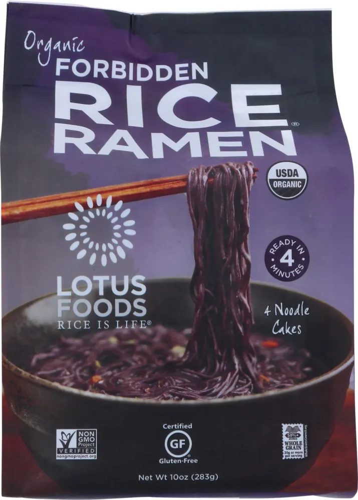 Organic Forbidden Rice Ramen