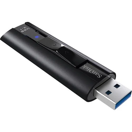 SanDisk 256GB Extreme Pro USB 3.2 Gen 1 Solid State Flash Drive
