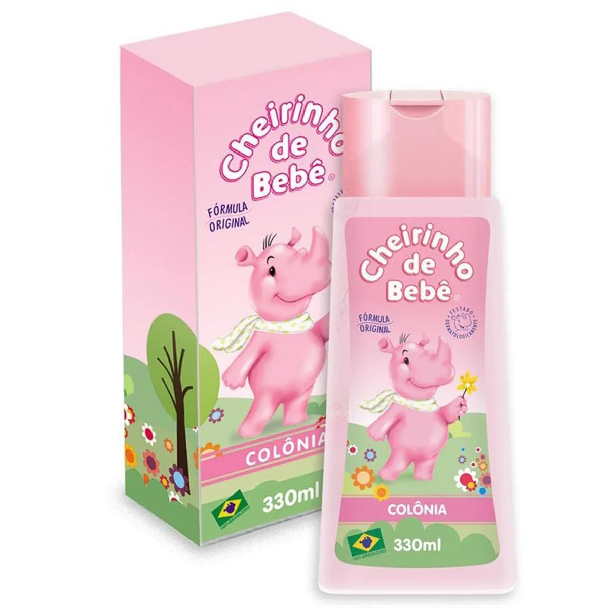 Cheirinho Bebe Colonia Rosa 330ml