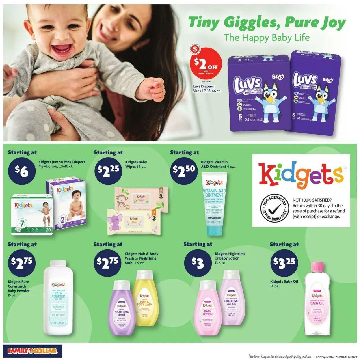 Weekly ad Family Dollar Current weekly ad from August 17 to August 23 2025 - Page 9