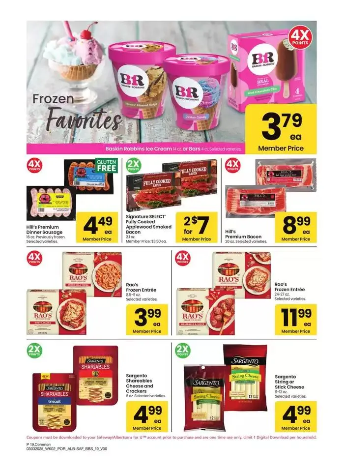Weekly ad Albertsons - Portland - BBS from March 3 to March 30 2025 - Page 19