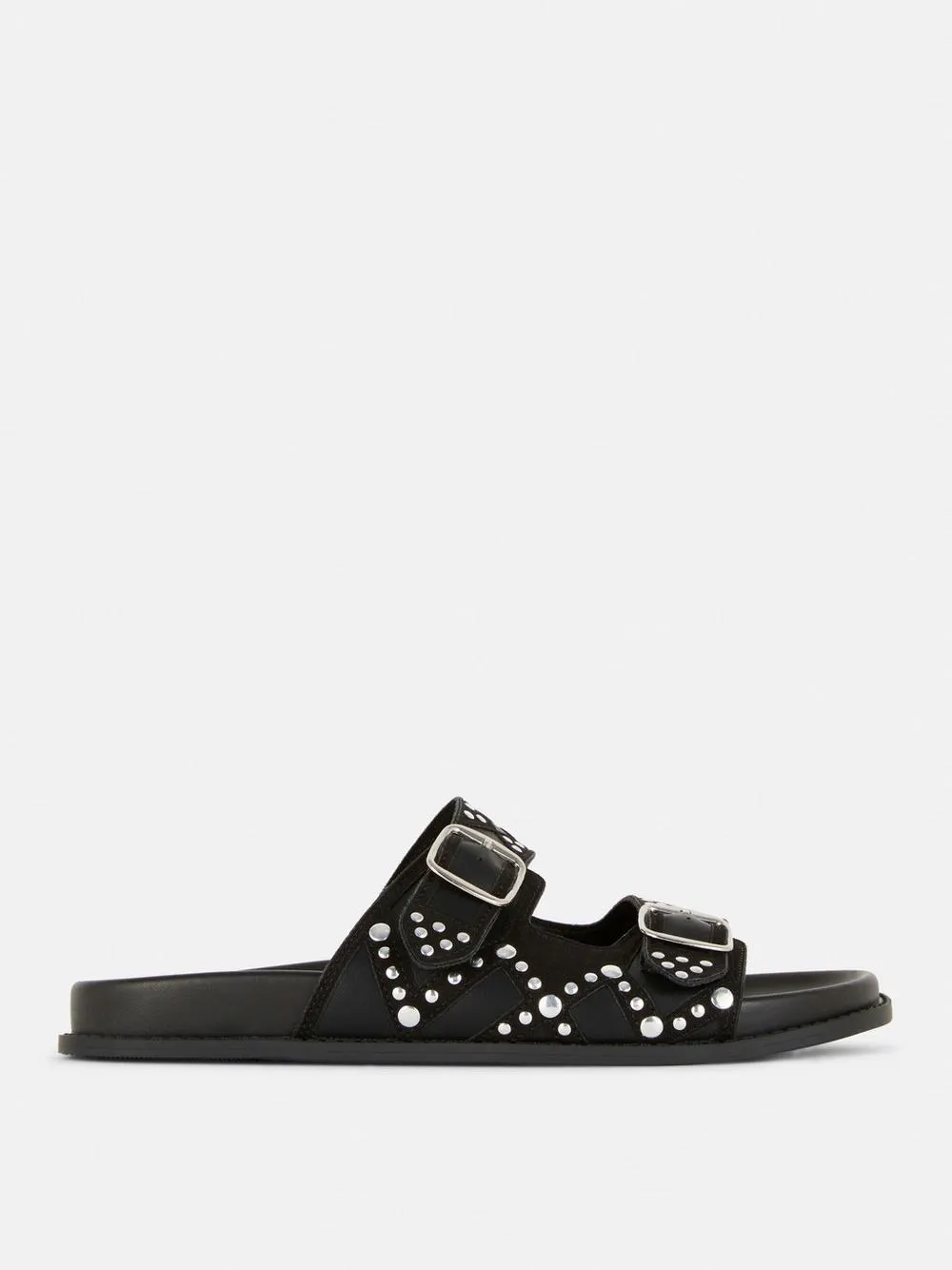 Studded Flat Sandals