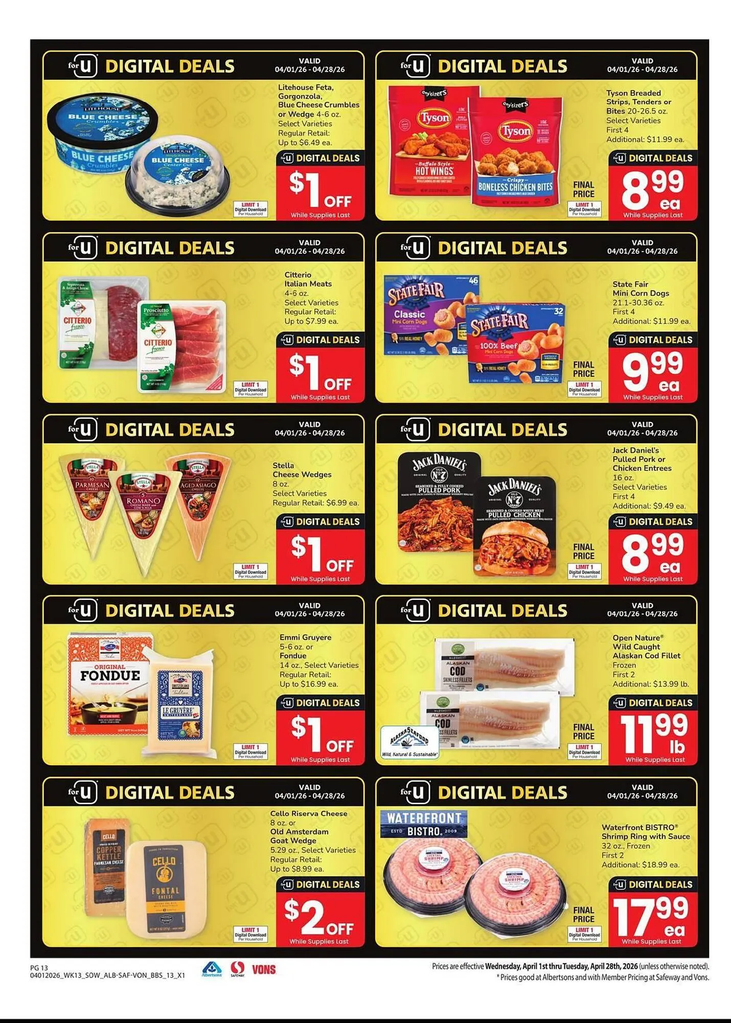 Weekly ad Safeway weekly ad from April 1 to April 28 2026 - Page 13