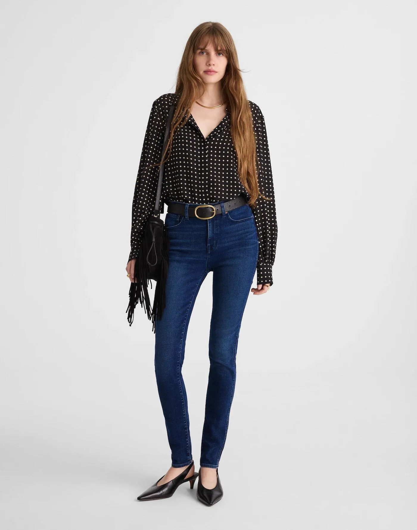 10" High-Rise Skinny Jeans