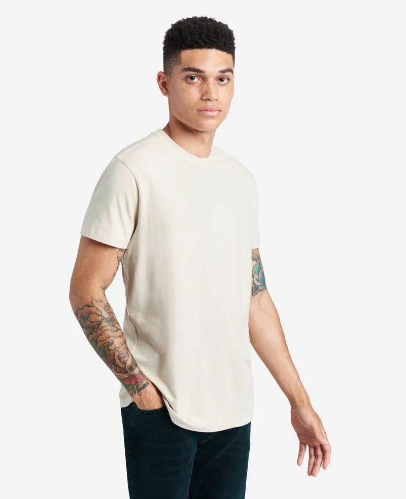 Essential Crew Neck Tee - OATMEAL