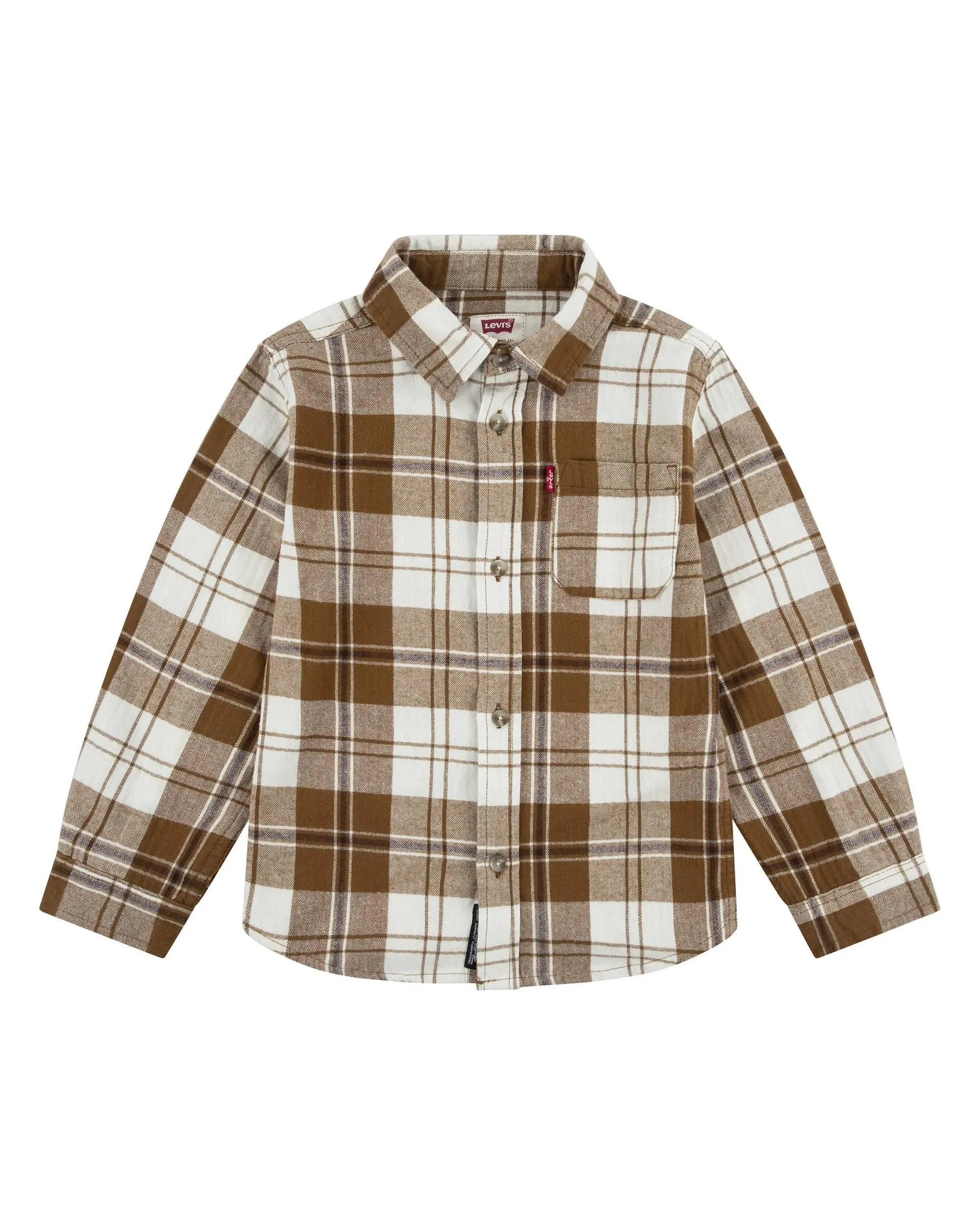 Herringbone Shirt Little Boys 4-6x